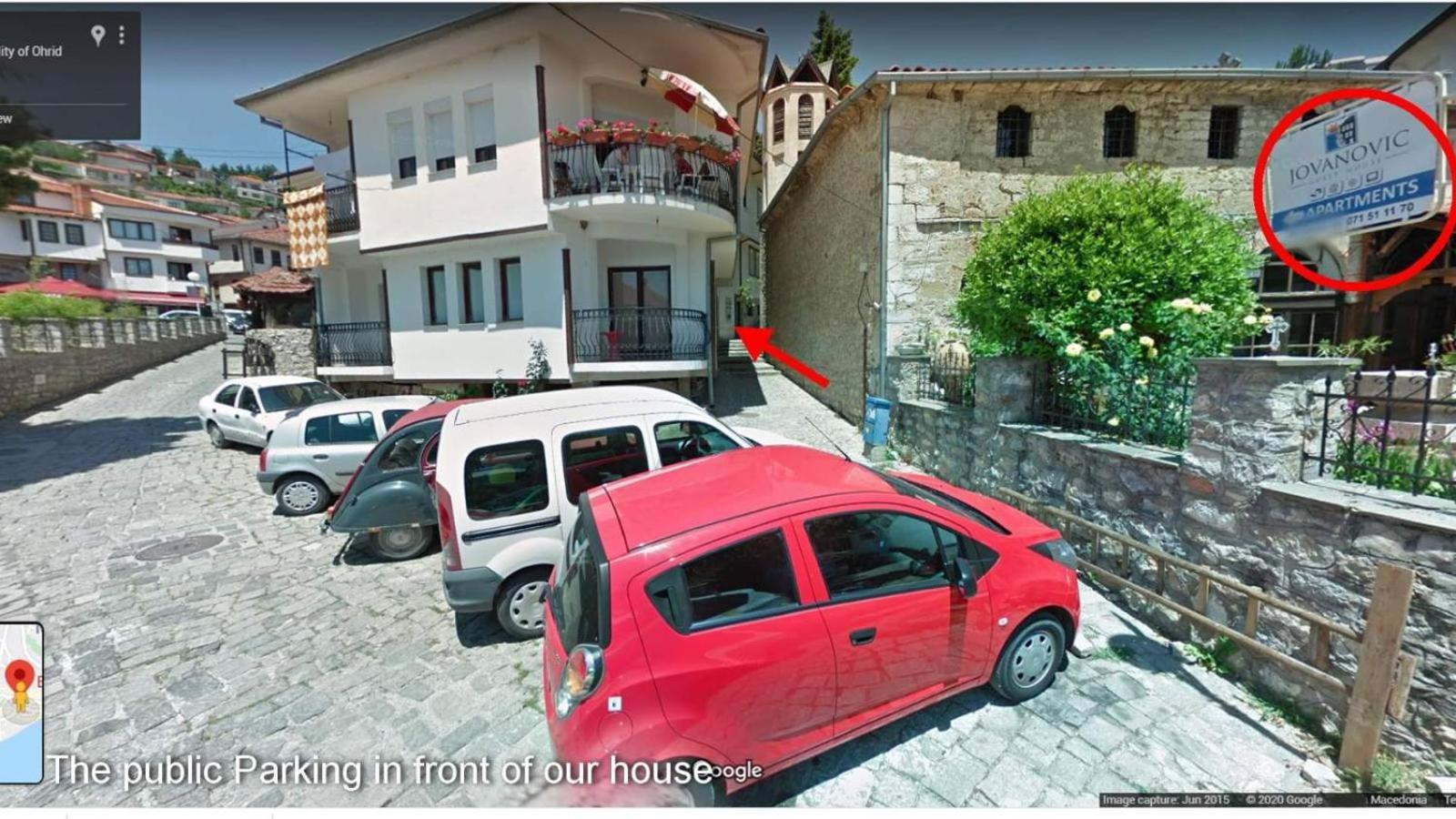 Jovanovic Guest House Ohrid Extérieur photo